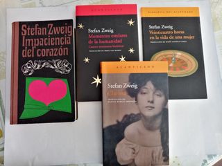 LIBROS DE STEFAN ZWEIG 