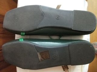 Merceditas verdes talla 38, zapatos bajos talla 38