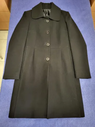 Cappotto donna nero taglia 44