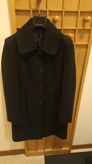 Cappotto donna nero taglia 44