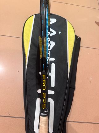 Raqueta de tenis Mantis sport de carbono