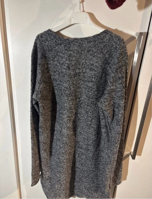 Vestido gris Double Agent talla S