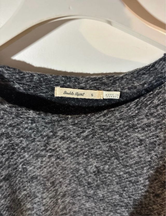 Vestido gris Double Agent talla S