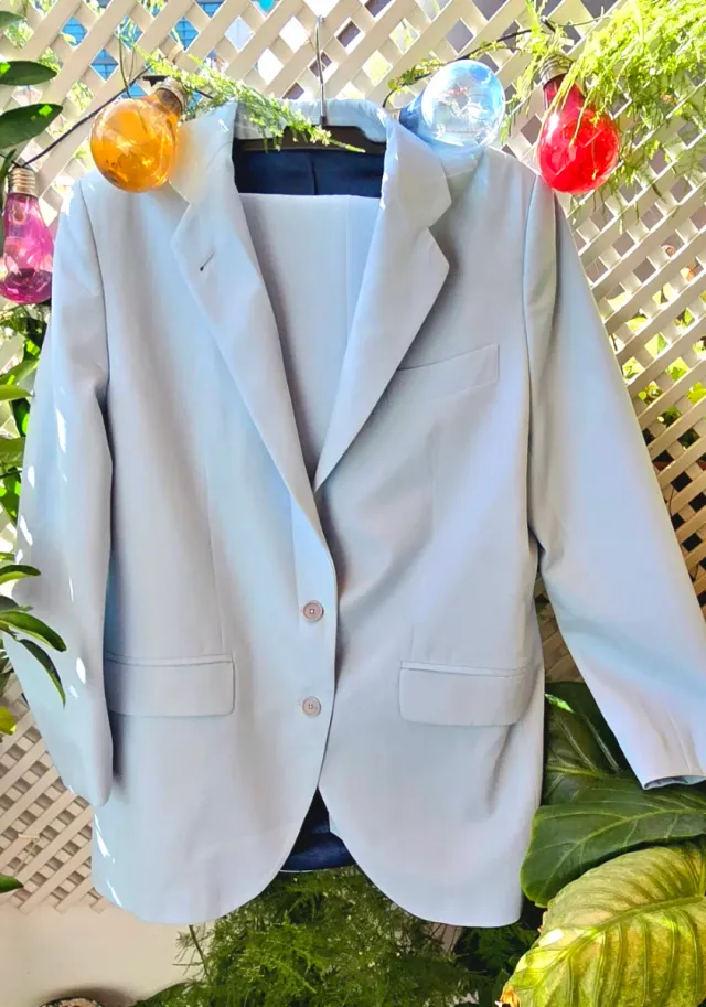 Traje Bespoke Azul