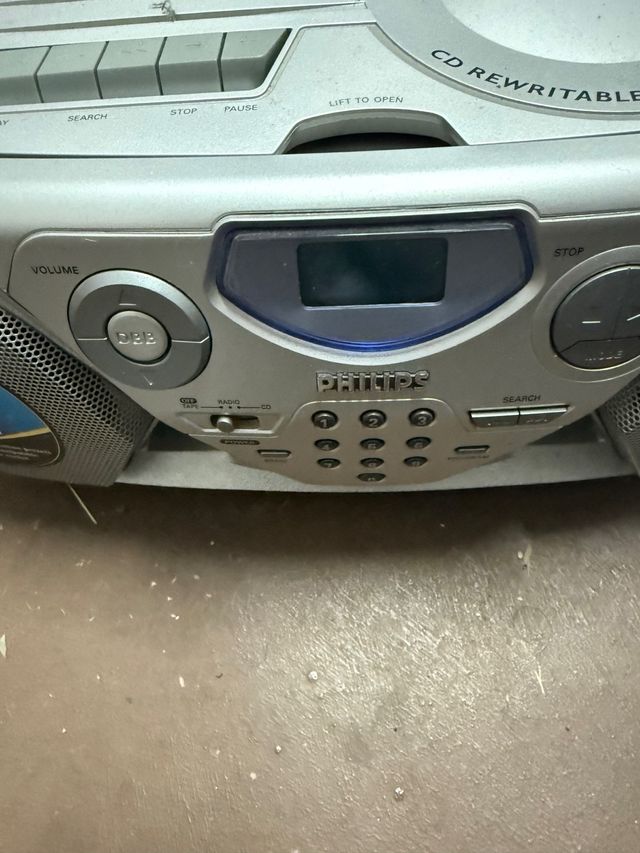 Radio CD Philips Gris/Plata