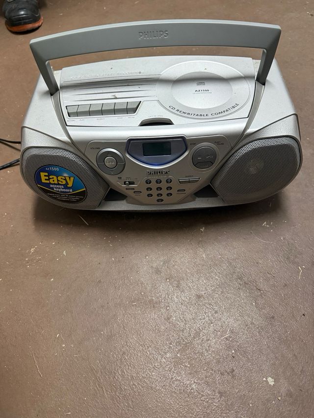 Radio CD Philips Gris/Plata