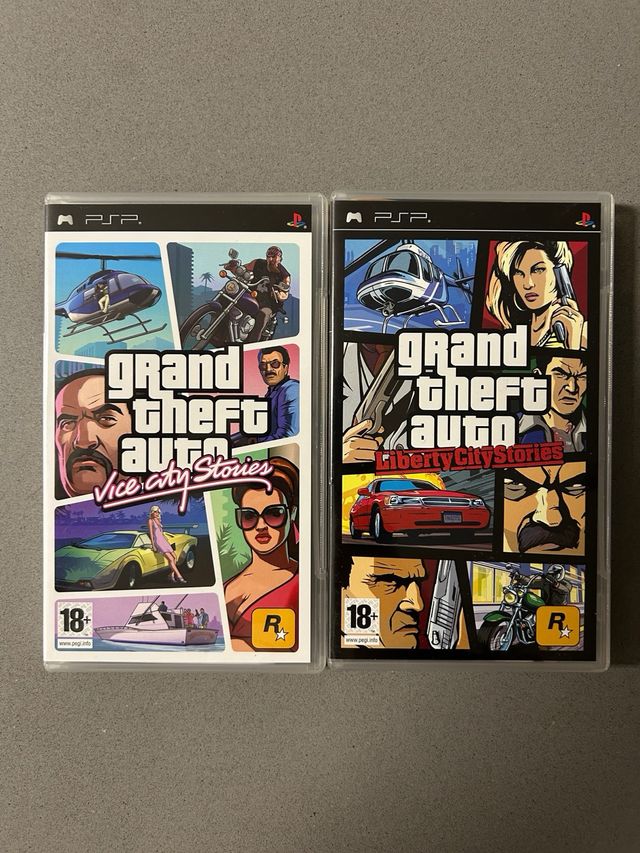 Pacchetto doppio GTA PSP: Liberty City e Vice City