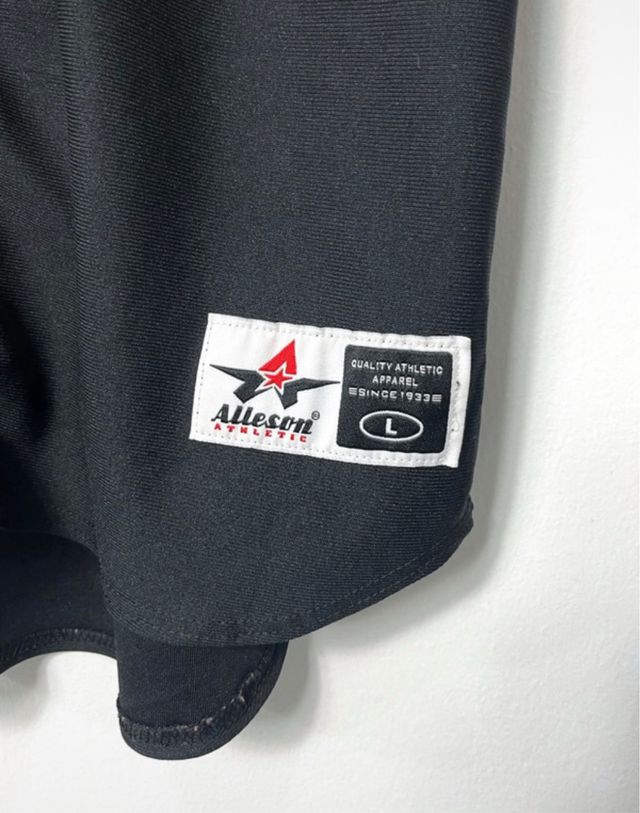 Camiseta Béisbol Retro Amber Bock Bordada