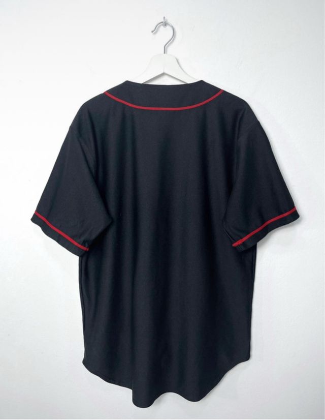 Camiseta Béisbol Retro Amber Bock Bordada