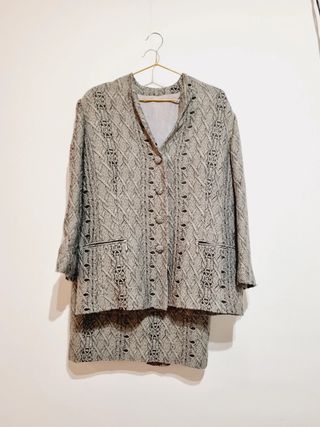 Sanrik Barcelona T L Traje falda con blazer