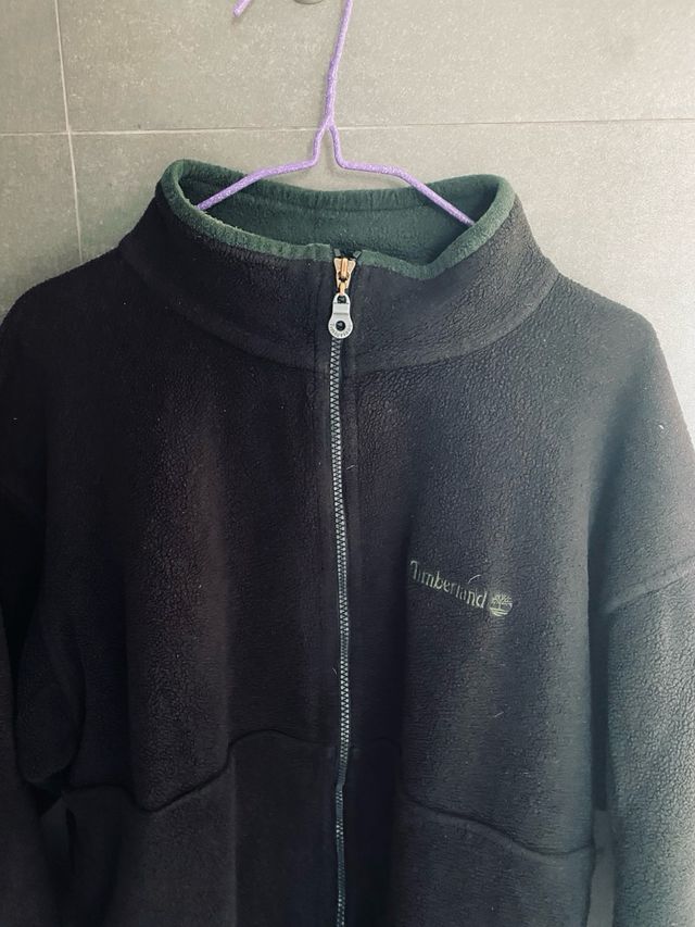 Chaqueta Timberland Negra Cremallera