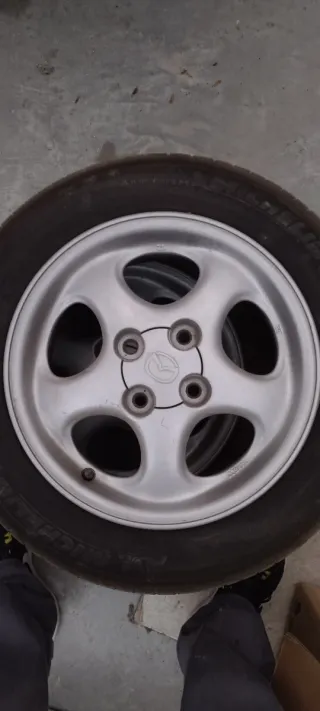 4 Llantas  14" Mazda Mx5 NB con gomas