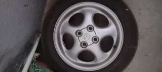 4 Llantas  14" Mazda Mx5 NB con gomas
