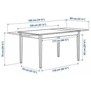 Conjunto mesa y 4 sillas madera
