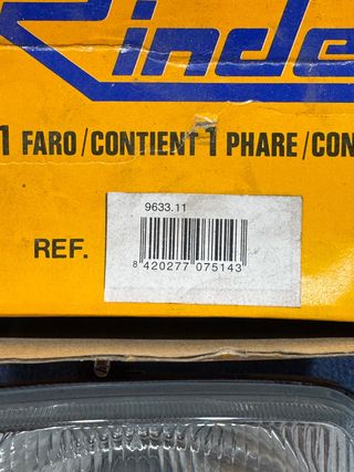 Camion pegaso optica H4 rinder 9633