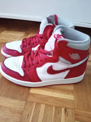 Nike Air Jordan 1 Rojo Blanco