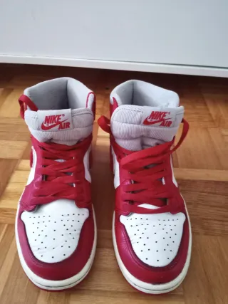 Nike Air Jordan 1 Rojo Blanco