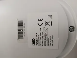 Dreo Ventilador de Pie Silencioso 20dB