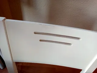 Mesa blanca extensible,6 sillas y mesa baja centro