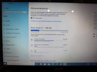 Portátil/Laptop Acer de 15” i3 / 8gb Ram/ 512SSD. 