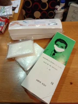 Mascarillas y productos estética No es lote