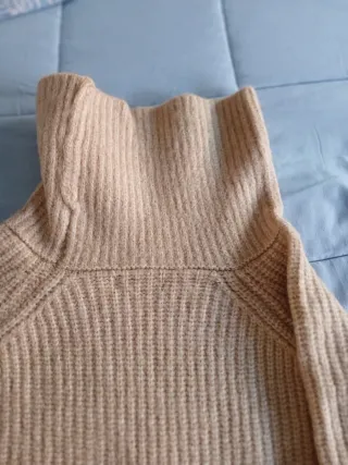 Jersey de canalé beige
