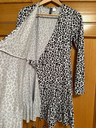 Vestido H&M Animal Print 