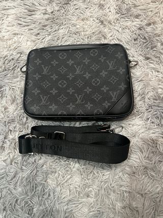 Bandolera LV Negra
