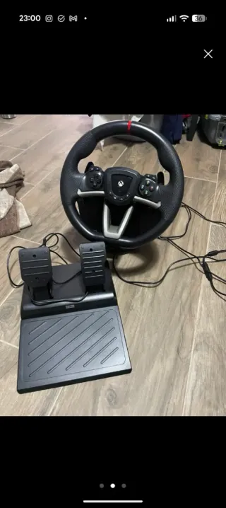 Xbox Series X + volante + giochi