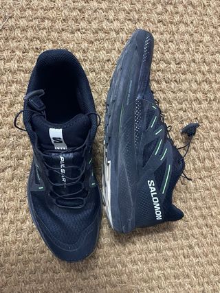 Zapatillas Salomon Pulsar Trail Negras/Verdes