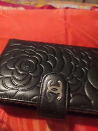 Portafoglio nero elegante Chanel