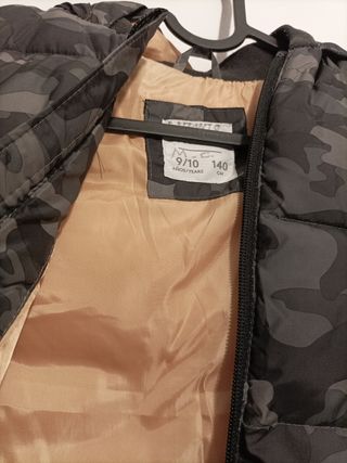 Chaqueta militar niño camuflaje