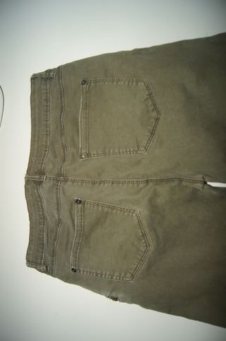 Calças Verdes Mulher Tamanho 38