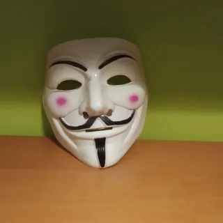 Máscara de disfraz de V de Vendetta