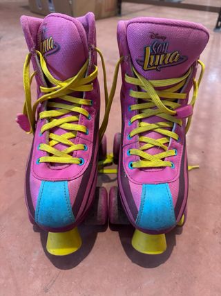 Patines Soy Luna Disney Rosas