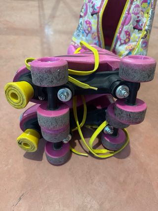 Patines Soy Luna Disney Rosas