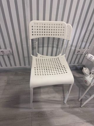 Sillas blancas Ikea