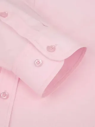 Camisa rosa de vestir para hombre
