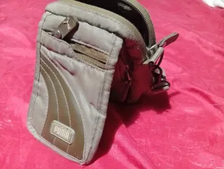 Bolso Puma Beige y Marrón Pequeño