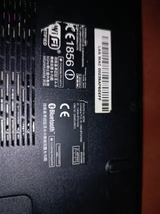 Portátil Toshiba Negro