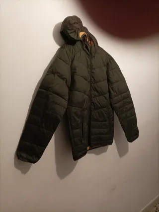 Chaqueta acolchada hombre verde