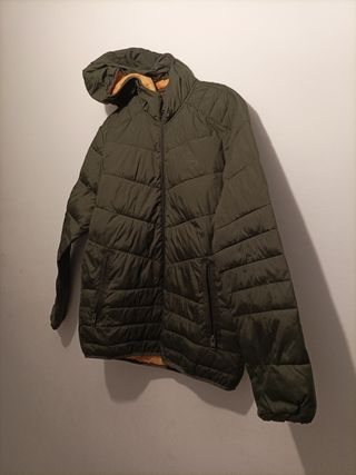 Chaqueta acolchada hombre verde