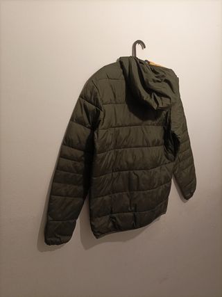 Chaqueta acolchada hombre verde