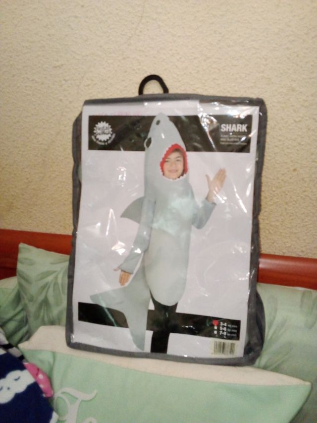 Disfraz Tiburón Niño 3-4 Años