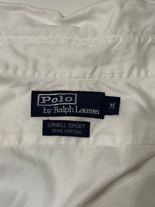 Camisa Polo Ralph Lauren Blanca