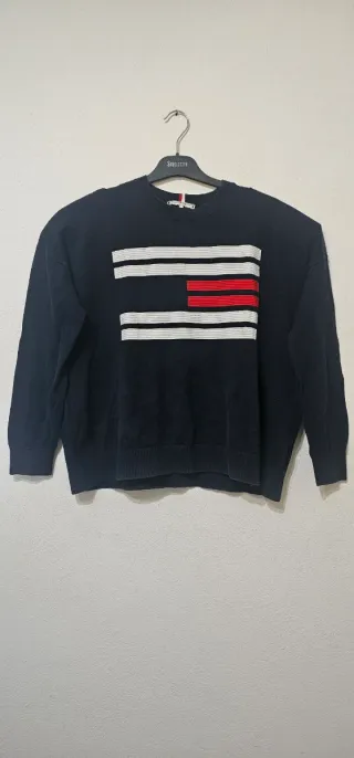 Maglione Tommy Hilfiger Blu Marino Taglia S