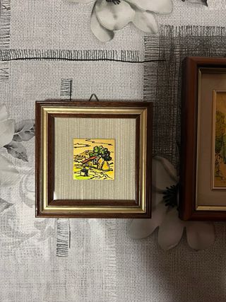 Coppia quadri paesaggi