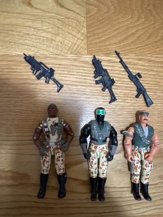 Lote Figuras G.I. Joe Desert patrol squad