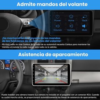 NUEVO PANTALLA 10.1” ANDROID AUTO CARPLAY COCHE