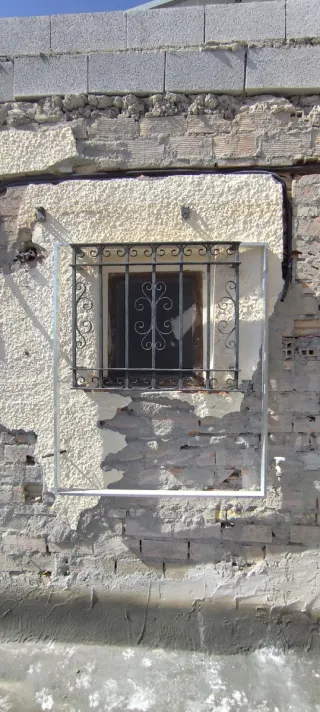 Ventana de hierro forjado